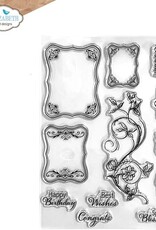 Elizabeth Craft Designs Garden Party Elements Stamp - Garden Party Collection