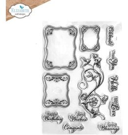 Elizabeth Craft Designs Garden Party Elements Stamp