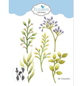 Elizabeth Craft Designs Greenery Fillers - Garden Party Collection - Dies