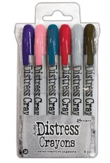 Tim Holtz - Ranger Distress Crayon Set # 16 - NEW