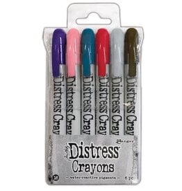 Tim Holtz - Ranger Distress Crayon Set # 16 - NEW