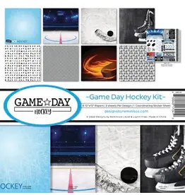 Reminisce 12x12 Game Day Hockey collection kit