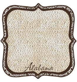 Scrapbook Customs/Stamping Station Alabama Paper