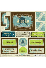 Alaska Distress Stickers