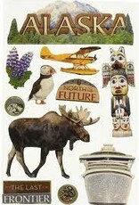 PAPER HOUSE PRODUCTIONS Alaska 3D stickers (PH)