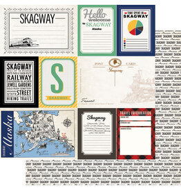 Scrapbook Customs/Stamping Station Skagway Journal Paper (Alaska)