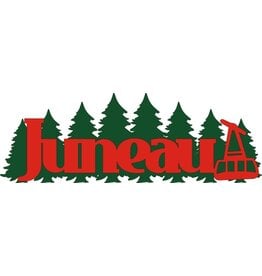 Petticoat Parlor Juneau Banner (red & green) (Alaska)