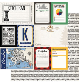 Scrapbook Customs/Stamping Station Ketchikan Journal Paper (Alaska)