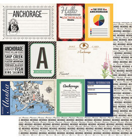 Scrapbook Customs/Stamping Station Anchorage Journal  Paper (Alaska)