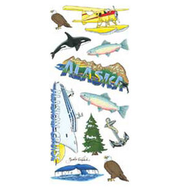 Scrapbook Customs Alaskan Cruise STickers