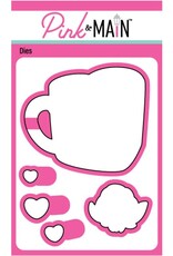 Pink & Main January Mug Stamp & Die Bundle