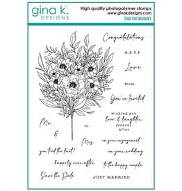 Gina K. Designs Toss the Bouquet Stamp & Die Bundle