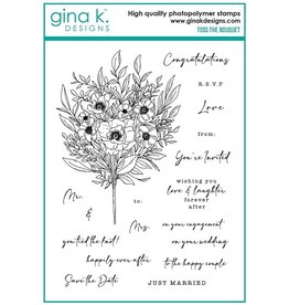 Gina K. Designs Toss the Bouquet - Stamps