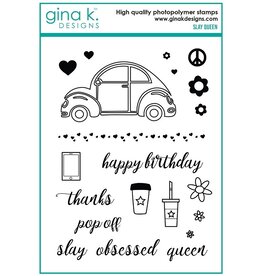 Gina K. Designs Slay Queen - Stamps