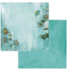49 AND MARKET Color Swatch Teal 12x12 - #2