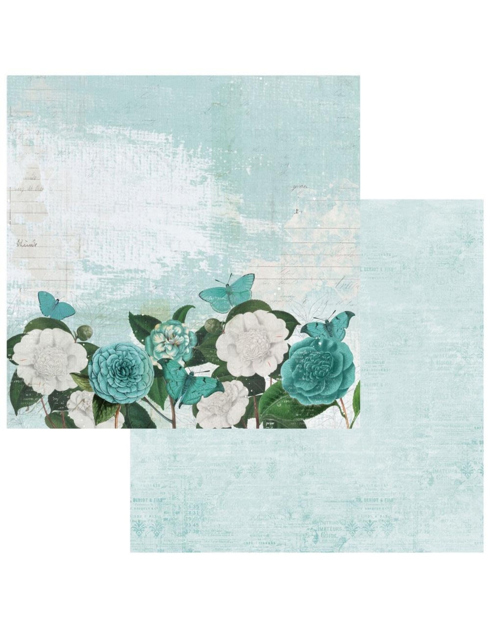 49 AND MARKET Color Swatch Teal 12x12 - #5