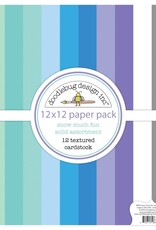 Doodlebug Design Snow Much Fun - 12x12 Textured Cardstock