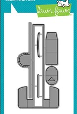 Lawn Fawn Let's Toast Pull Tab Add-On - Lawn Cut