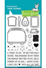 Lawn Fawn let's toast stamp