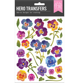 Hero Arts Pansies Hero Transfers