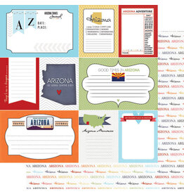 Scrapbook Customs/Stamping Station Arizona Travel Journal Paper