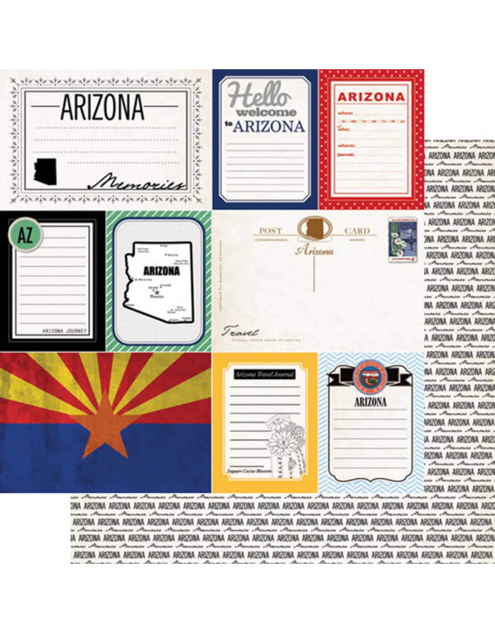 Arizona Vintage Journal Paper