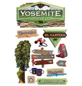 Yosemite National Park Stickers (PH)