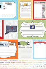 Scrapbook Customs/Stamping Station Connecticut Journal Paper