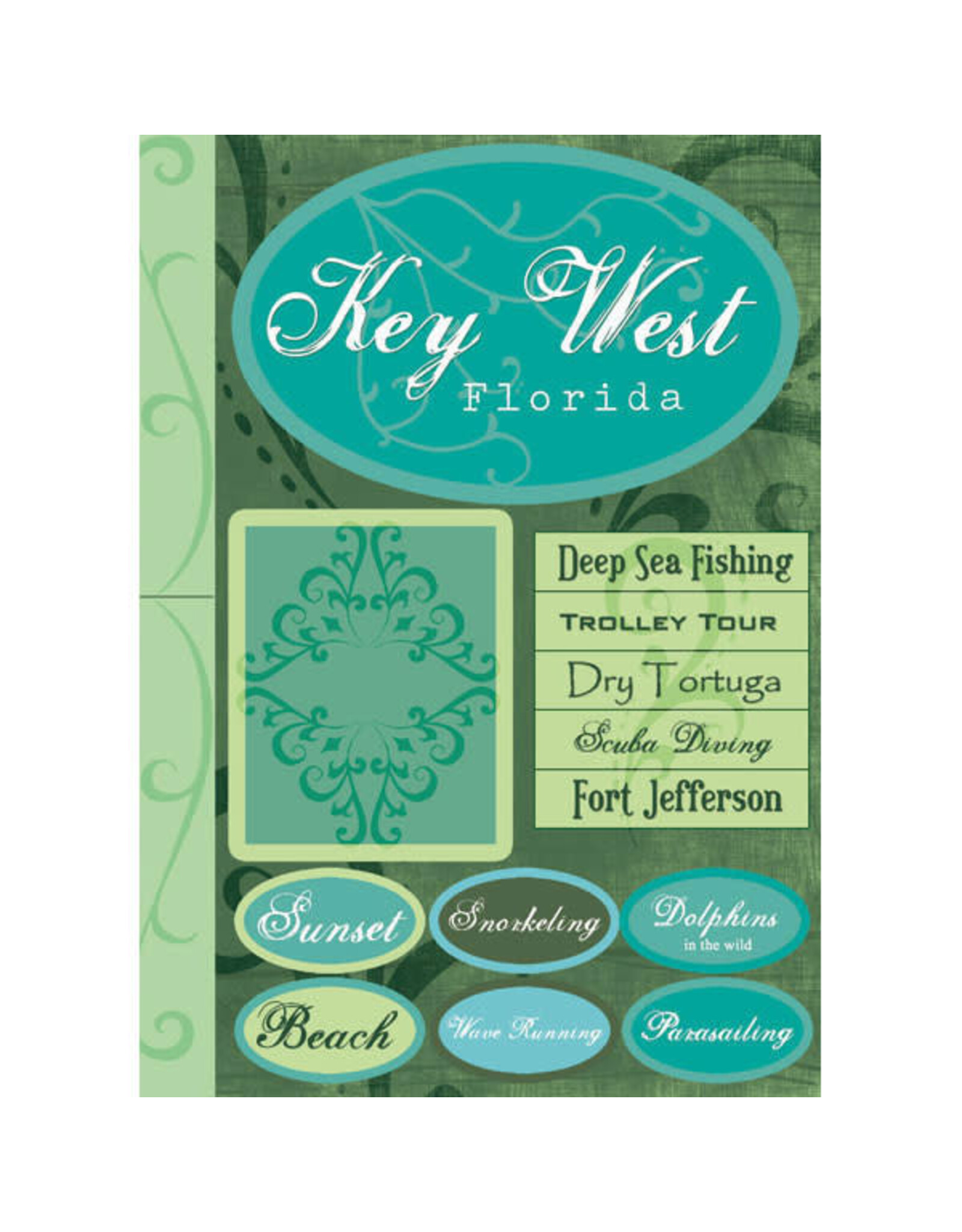 Key West Stickers The Nic Nook