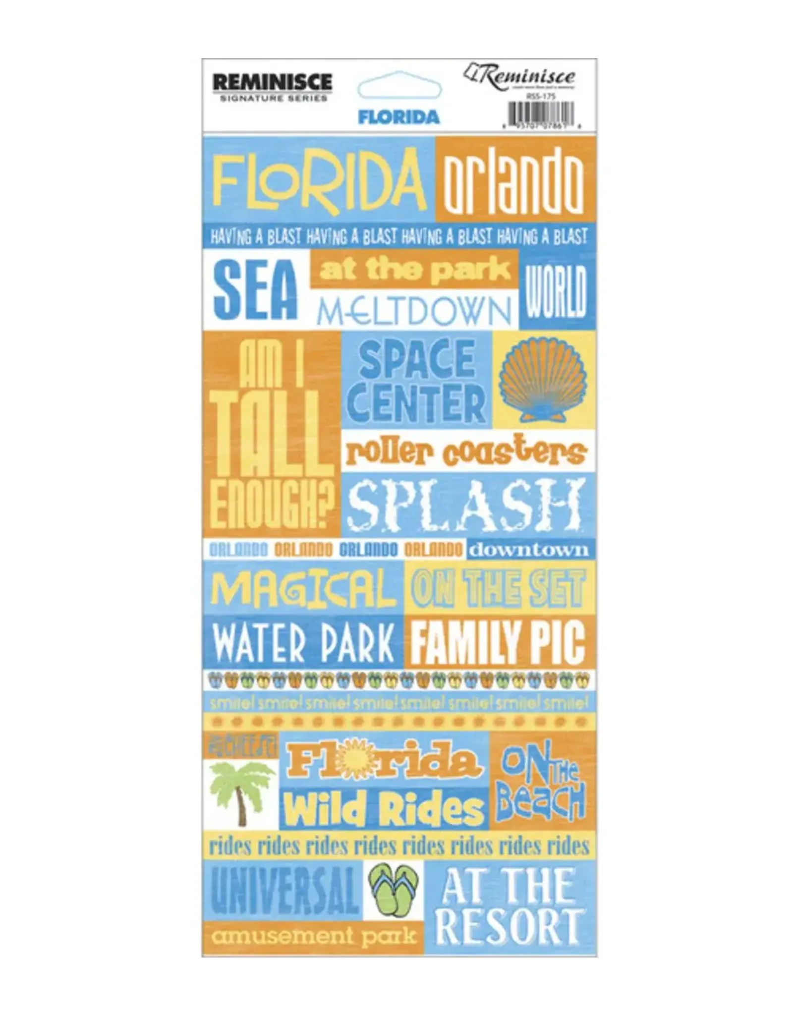 Reminisce Florida Stickers