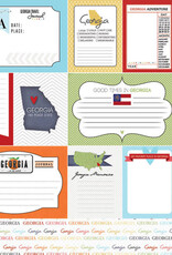 Scrapbook Customs/Stamping Station Georgia Journal Paper