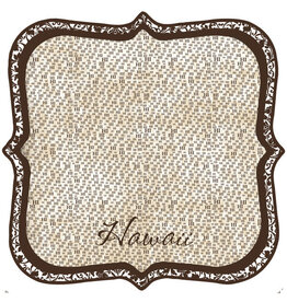 Scrapbook Customs/Stamping Station Hawaii Paper