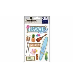 Hawaii 3D Stickers (PH)