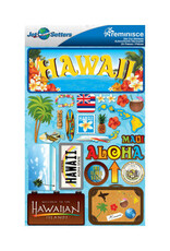 Reminisce Hawaii Jet Setters Stickers