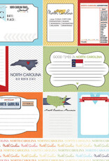 Scrapbook Customs/Stamping Station North Carolina Travel Journal Paper