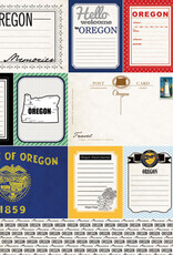 Scrapbook Customs/Stamping Station Oregon Vintage Paper
