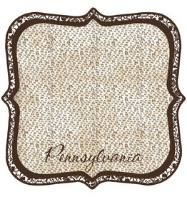 Scrapbook Customs/Stamping Station Pennsylvania Paper