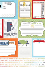 Scrapbook Customs/Stamping Station Rhode Island Travel Journal Paper