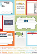 Scrapbook Customs/Stamping Station South Dakota Travel Journal Paper