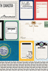 Scrapbook Customs/Stamping Station South Dakota Vintage Paper