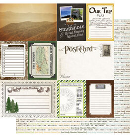 Scrapbook Customs/Stamping Station Great Smoky Mountain Paper (Tenessee)