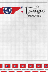 Scrapbook Customs/Stamping Station Tennessee Flag Paper