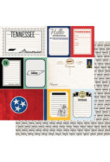 Scrapbook Customs Tennessee Vintage Paper