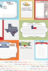 Scrapbook Customs/Stamping Station Texas Travel Journal Paper