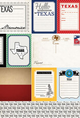 Scrapbook Customs/Stamping Station Texas Vintage Paper