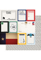 Scrapbook Customs Texas Vintage Paper