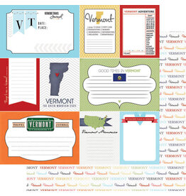 Scrapbook Customs/Stamping Station Vermont Travel Journal Paper