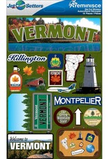 Reminisce Vermont Stickers