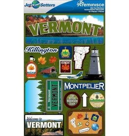 Reminisce Vermont Stickers