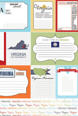 Scrapbook Customs/Stamping Station Virginia Travel Journal Paper